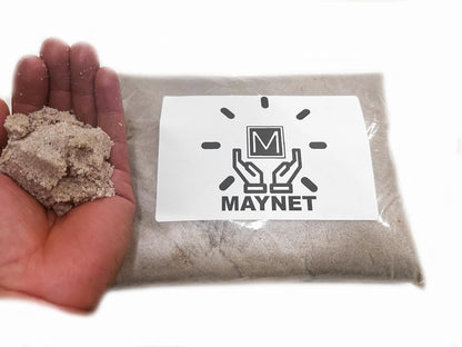 2 Pounds Natural Decorative Real Sand for use in Crafts, Decor, Vase Filler and More | Natural and Non-Toxic, Fun Wet and Dry Indoor and Outdoor, Sandbox, Therapy, and Table Use