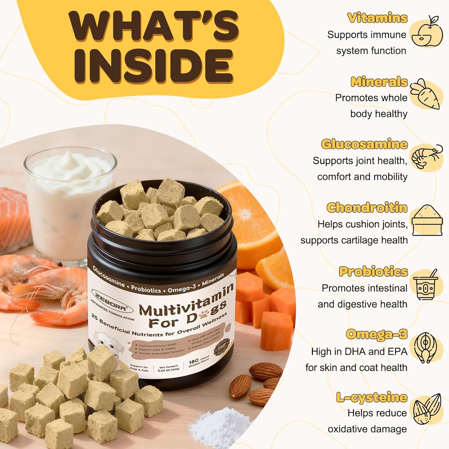 Dog Multivitamin 300 Crunchy Chews