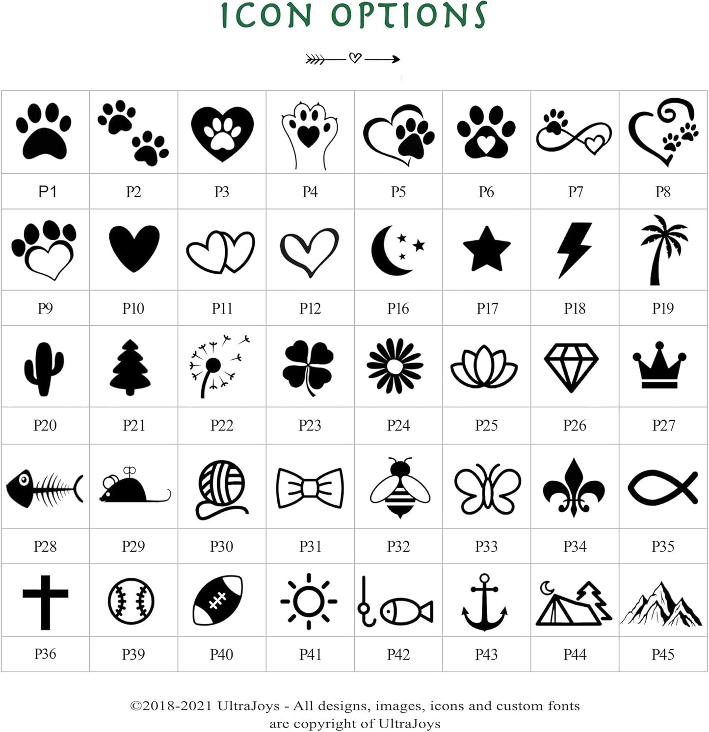 Ultra Joys Cat ID Tag Personalized Pet Tags, Durable Stainless Steel Small Pet Mini Dog Cat Tag Lightweight - Fish Tag in Silver