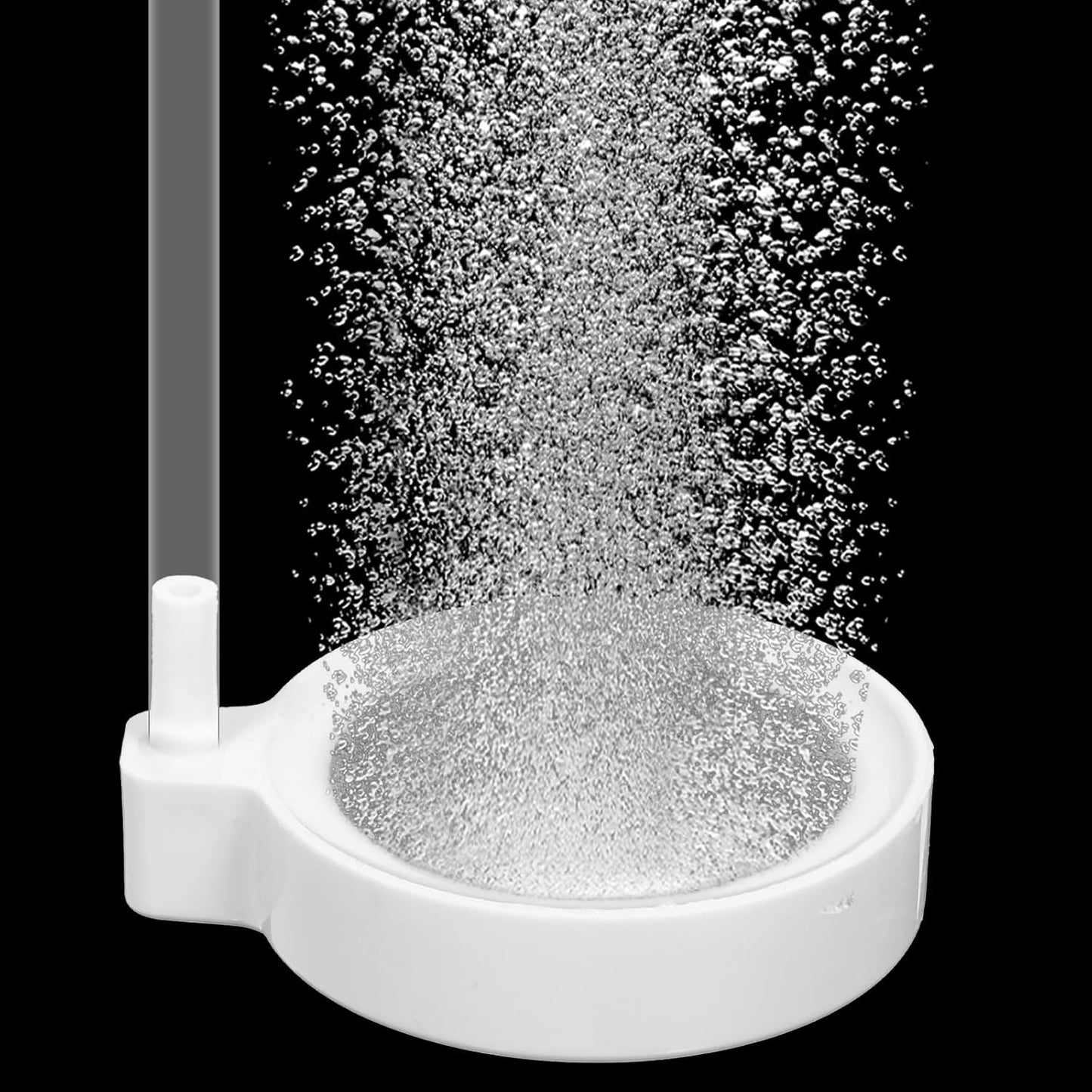 Fish Tank Nano Air Stone, 2 Inch Nano Fish Tank Bubbler, Ultra Quiet Airstone, High Dissolved Oxygen Diffuser, Aquarium Bubbler for 5 to 30 Gallon Tanks(No Air Pump and Air Tube)