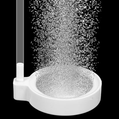 Fish Tank Nano Air Stone, 2 Inch Nano Fish Tank Bubbler, Ultra Quiet Airstone, High Dissolved Oxygen Diffuser, Aquarium Bubbler for 5 to 30 Gallon Tanks(No Air Pump and Air Tube)