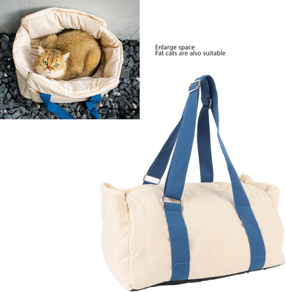 Pet Car Seat, Safety Seat Center Console Pet Car Seat, Center Console Pet Car Seat Portable Puppy Kitten Car Seat Travel Carrier Car Bed for Cats Dogs Puppy Kitten