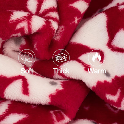 XPUDAC Christmas Dog Sweater Fleece Dog Pajamas for Small Medium Dogs Girl Boy Winter Puppy Clothes Holiday Puppy Onesie Cat Pjs Jammies, XS