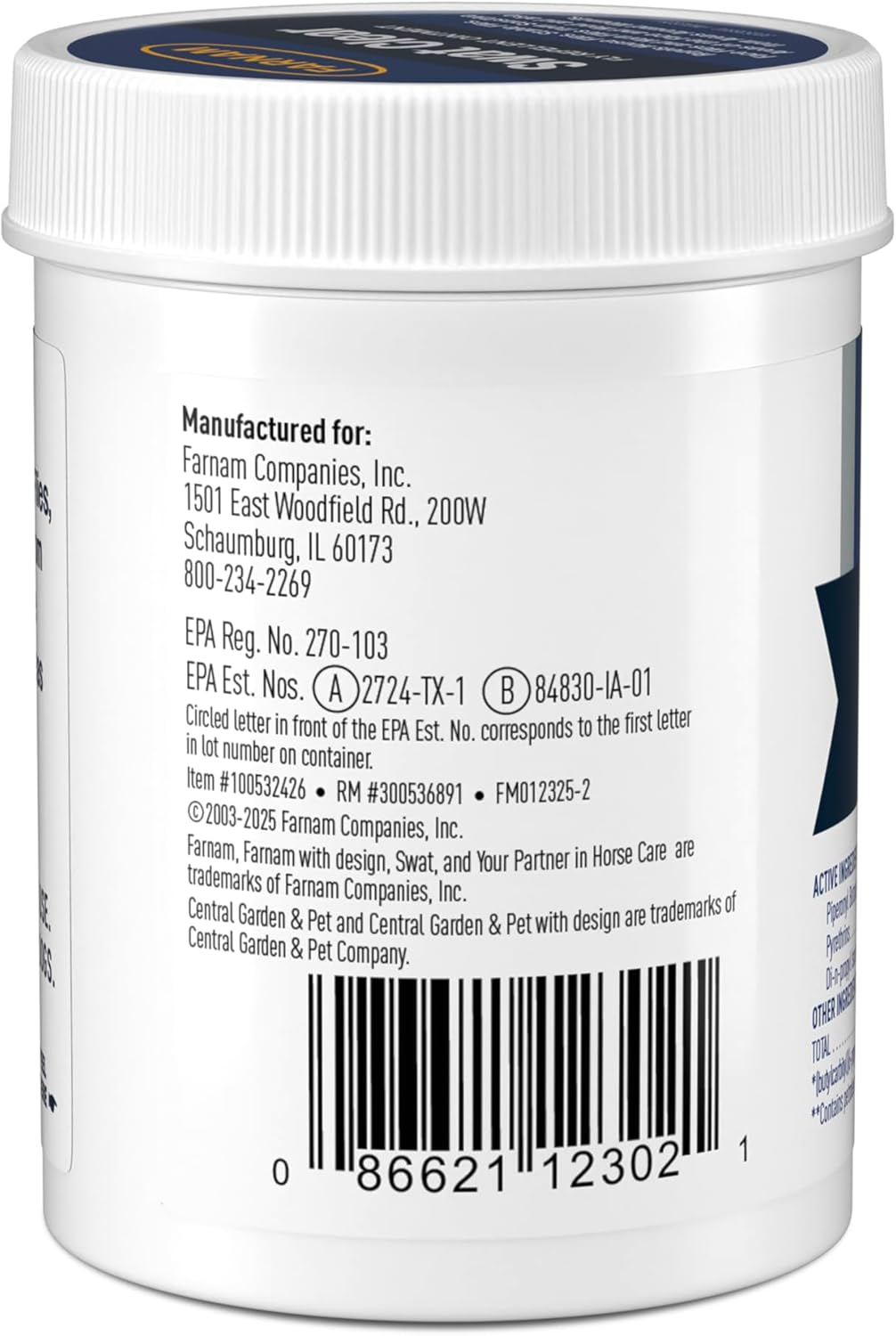 Farnam Swat Fly Repellent Ointment for Wounds, Sores, Scratches and Abrasions, 7 oz