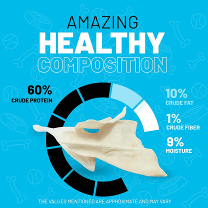 Sitka Farms Cow Ears 12 Count and Pig Ears 50 Count Bundle