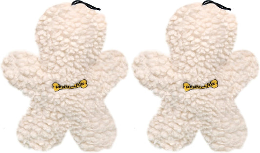 Penn-Plax RFF23 Fleece Plush Squeaker Dog Toy (Pack of 2)