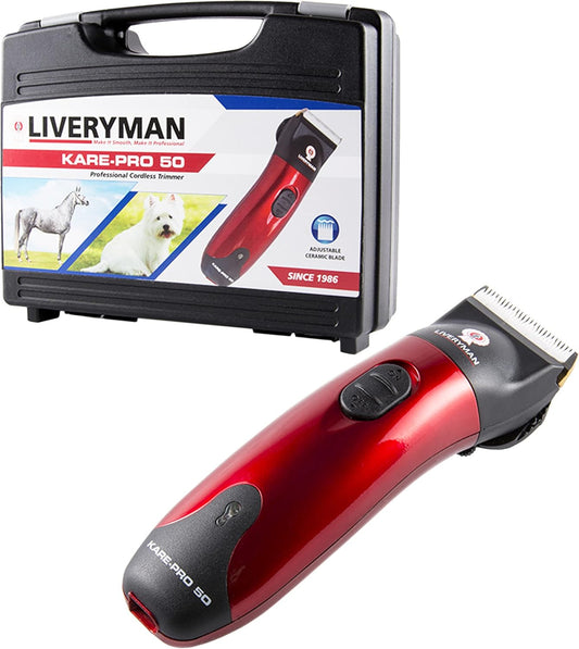 Liveryman Kare-Pro Horse & Pet Clipper & Trimmer – Titanium Coated Steel Blades Kare-Pro 50