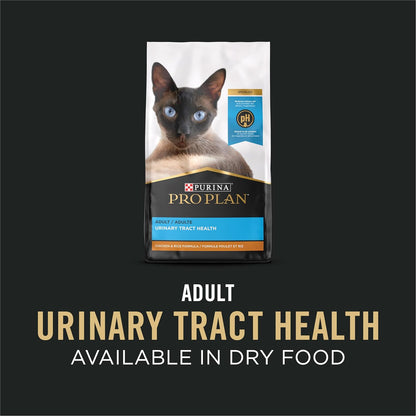 Purina Pro Plan Urinary Tract Health Pate Cat Food Variety Pack, Turkey and Giblets, and Ocean Whitefish Entrees - (Pack of 12) 5.5 oz. Cans