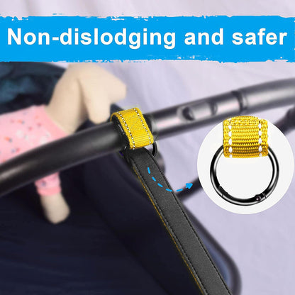 PetBonus Safety Wrist Strap for Retractable Dog Leash and Dog Seat Belt for Car