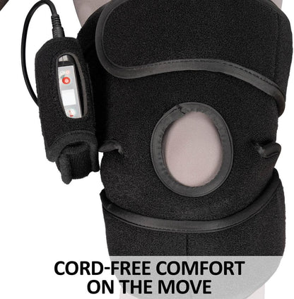 Schneiders EquiCare LED Red Light Human Knee Wrap for Horses | 660nm Red & 850nm Near-Infrared Light | Cordless Comfort Wrap for Everyday Knee Use