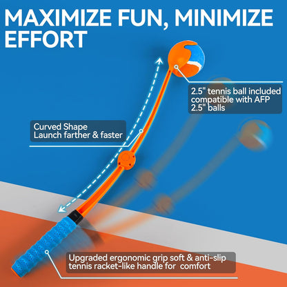 ALL FOR PAWS 25“Dog Ball Launcher and Pet Wipes Bundle