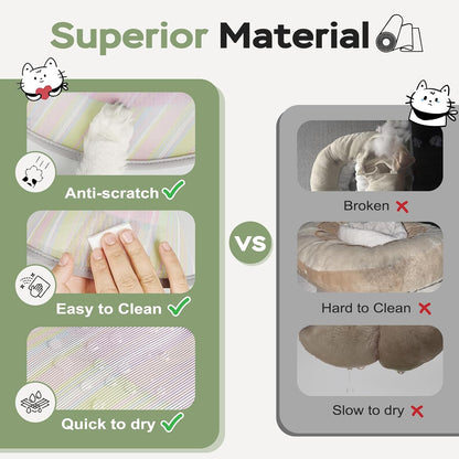 Cat Cone Collar Soft: Comfortable Mesh Recovery Cone After Surgery to Stop Licking and Scratch, Alternative to Plastic Elizabeth Head/Neck Cone for Large Cats and Small Dogs