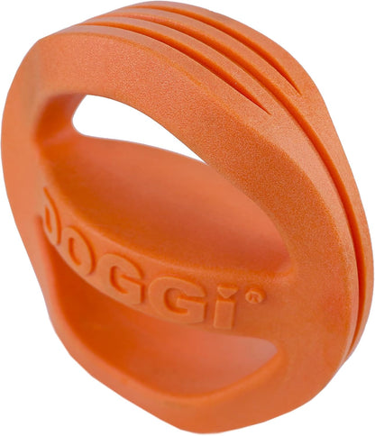 Van Ness Pets Doggi Catch and Carry Flying Disc Floating Dog Toy, Large, Orange (Pack of 2)