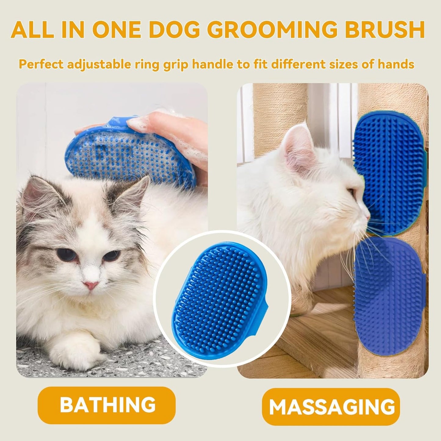 Christmas Stocking Stuffer Pet Hair Removal Glove,Pet Hair Remover for Cat & Dog,New Upgraded Electrostatic Gloves Pet Hair,Reusable Electro Static Pet Hair Remover Electrostatic Gloves