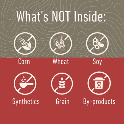 Beef Dog Food and Beef Dog Treat Adventure Fuel Bundle - 16 oz Freeze-Dried Raw Food with Single Ingredient Training Snacks