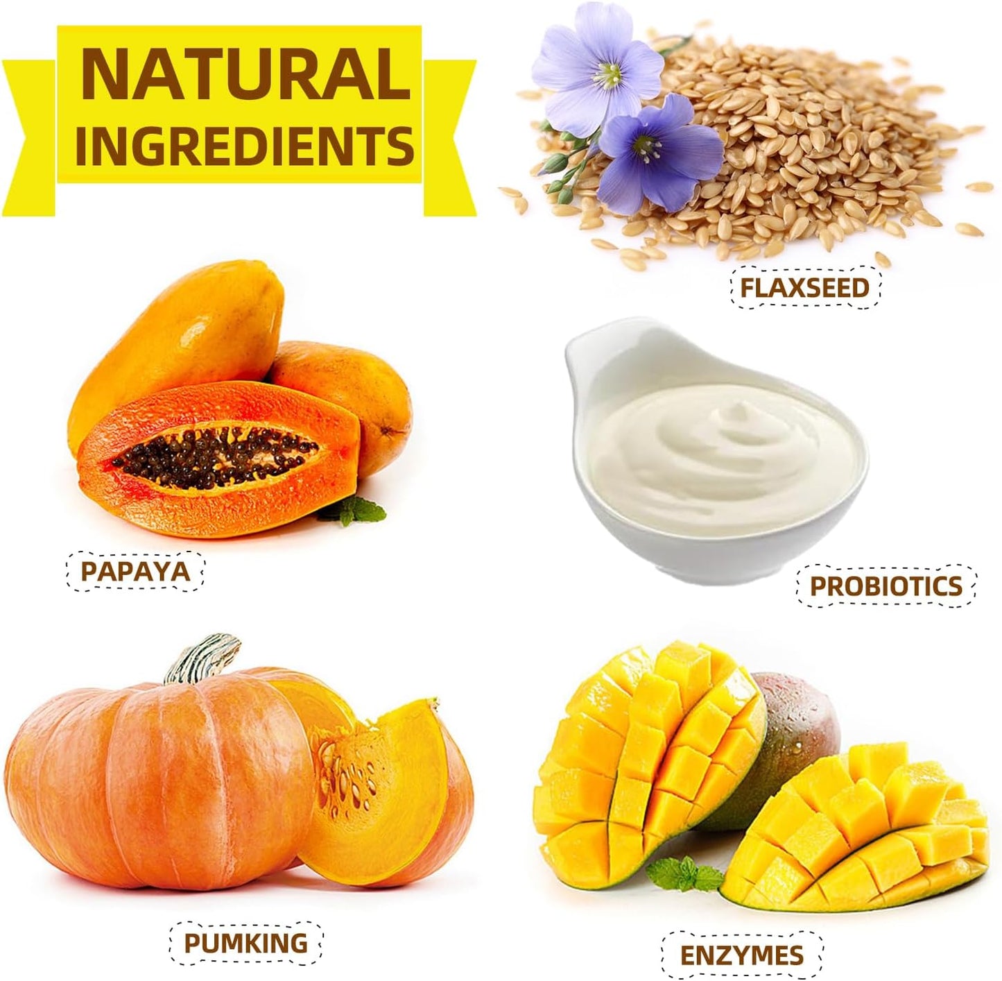 Probiotics for Dogs - Grain Free Digestive Support for Gut Health & Skin Comfort - Delicious Soft Treats with Prebiotics for Puppy, Adult & Senior Dog