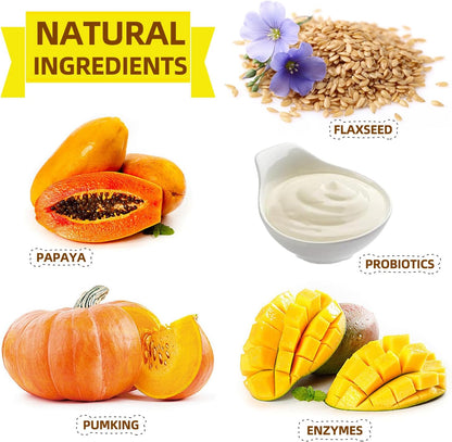 Probiotics for Dogs - Grain Free Digestive Support for Gut Health & Skin Comfort - Delicious Soft Treats with Prebiotics for Puppy, Adult & Senior Dog