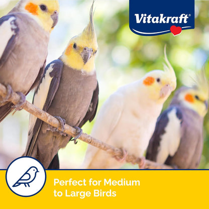 Vitakraft Fresh Super Fruit Cocktail - Tropical Parrot Fruit Blend - Parrot and Parakeet Treats 1.25 Pound (Pack of 1)