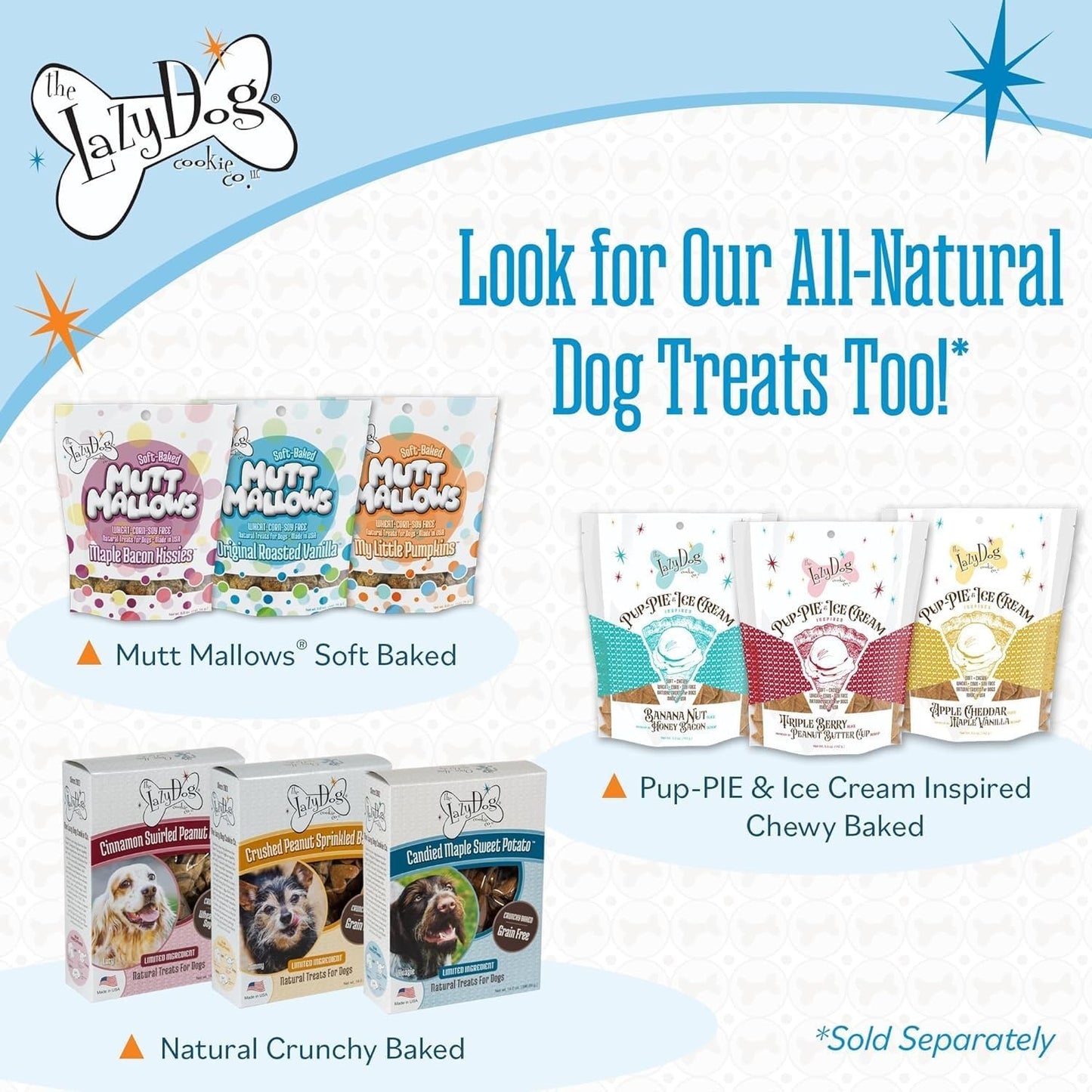 The Lazy Dog Cookie Co. Bitscuits, Horse Treats, Alfalfa, Flax & Peppermint, Pocket Size Biscuits for Horses & Ponies, All Natural Horse Cookies, Made in USA, 14 oz. Bag (Pack of 2)
