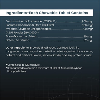 Dasaquin Dog Joint Supplement Chew Tablet (150 Count) Dog Size: Large (60+ lbs)