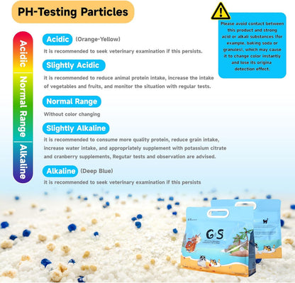 G&S Tapioca Cat Litter, Cassava Cat Litter, Automatic Litter Box Friendly,Non Sticking, Rapid Clumping, Water Absorbent, Dust-Free,(4.5lb×2bags)