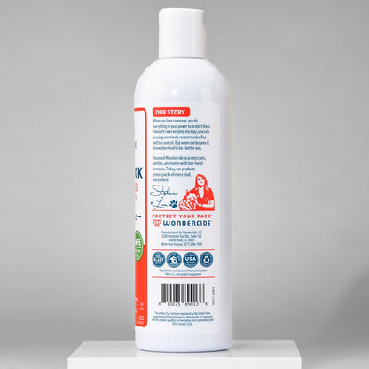 Wondercide - Flea & Tick Shampoo for Dogs and Cats - Flea and Tick Killer Treatment with Natural Essential Oils - for Pets Over 4 Months - Powered by Plants - 12 Fl oz