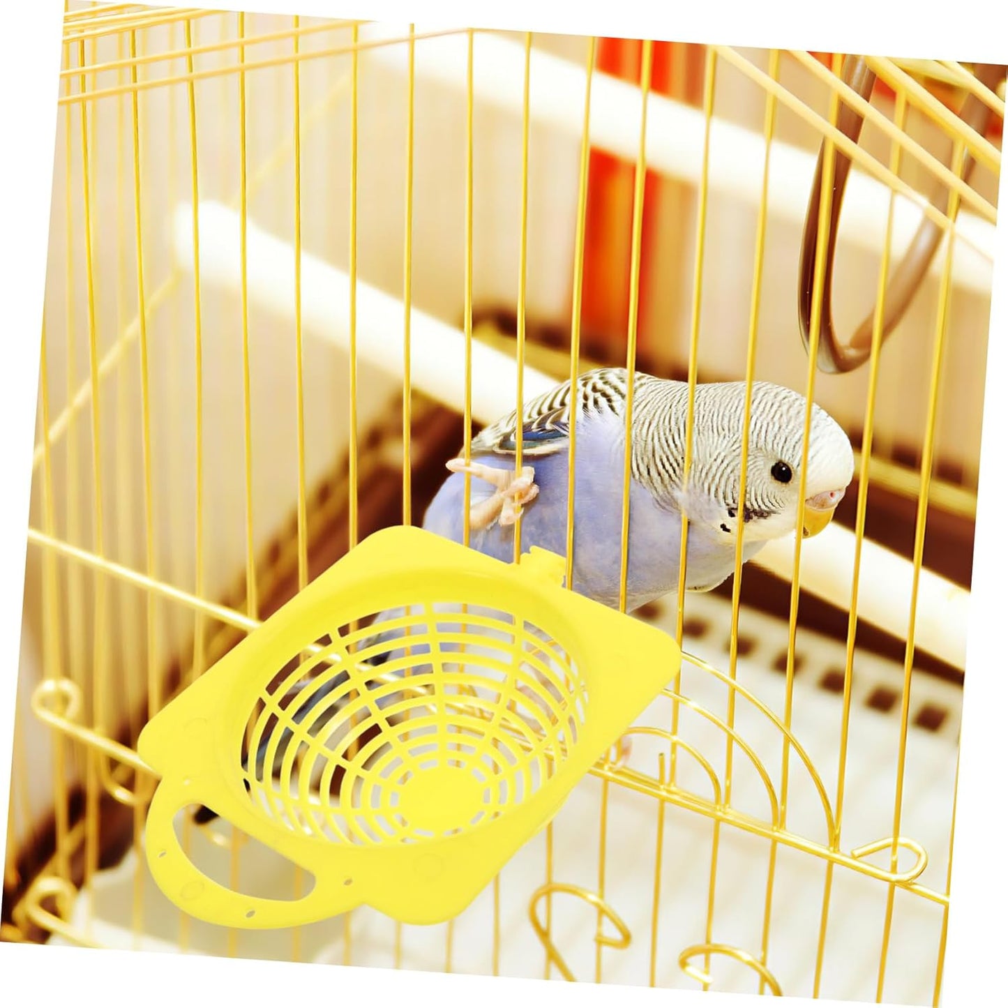 2pcs Parrot Breeding Nest Boxes for Cockatiels Budgies Finch Plastic Nesting Boxes for Birds Easy Assembly