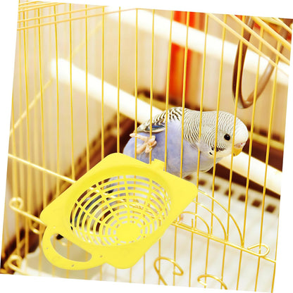 2pcs Parrot Breeding Nest Boxes for Cockatiels Budgies Finch Plastic Nesting Boxes for Birds Easy Assembly