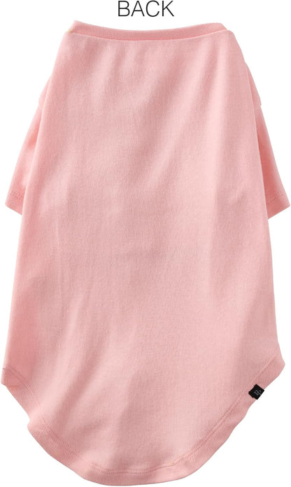 Toby II - The Perfect Tee, 3 Pack Short Sleeve Pet T-Shirt 100% Organic Cotton Tees Clothes for Small, Medium, Large Dogs, Pink Camo, Large (40-60 lbs)