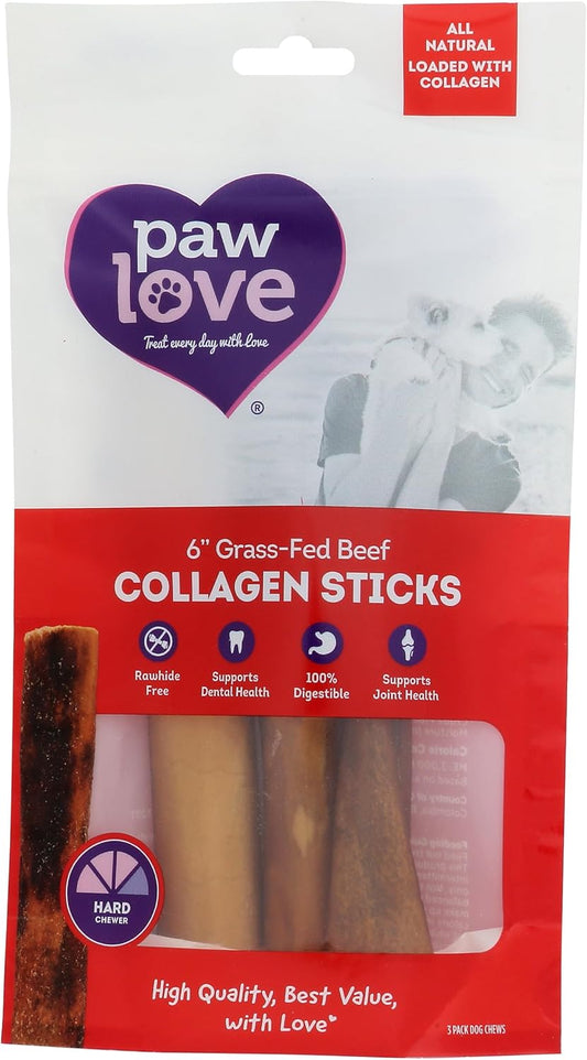 Paw Love Collagen Dog Chew, 3 Ea