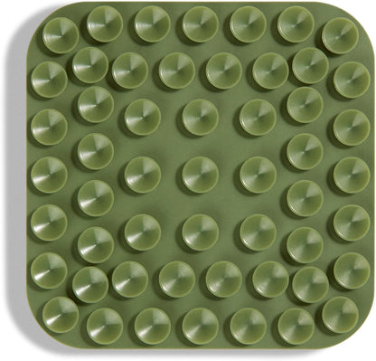 DOG by Dr. Lisa Lick Mat for Dogs - Grooming & Bath Time Mat - Suction Cup Slow Feeder Pad for Dogs - 53 Suction Cups - Great for Brushing, Washing & Feeding - Dishwasher Safe - Vet Created