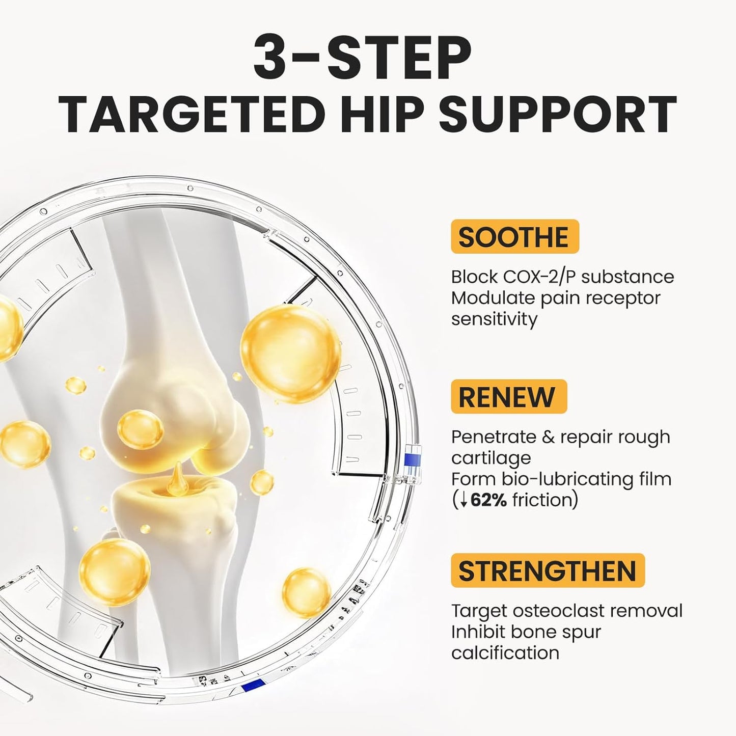 Glucosamine for Dogs Hip and Joint Supplement Chews, Chondroitin Joint Care for Dogs, Joints Chews for Dog, Dog Supplement for Pain Relief - 60-Day Satisfaction Guarantee -180 Ct