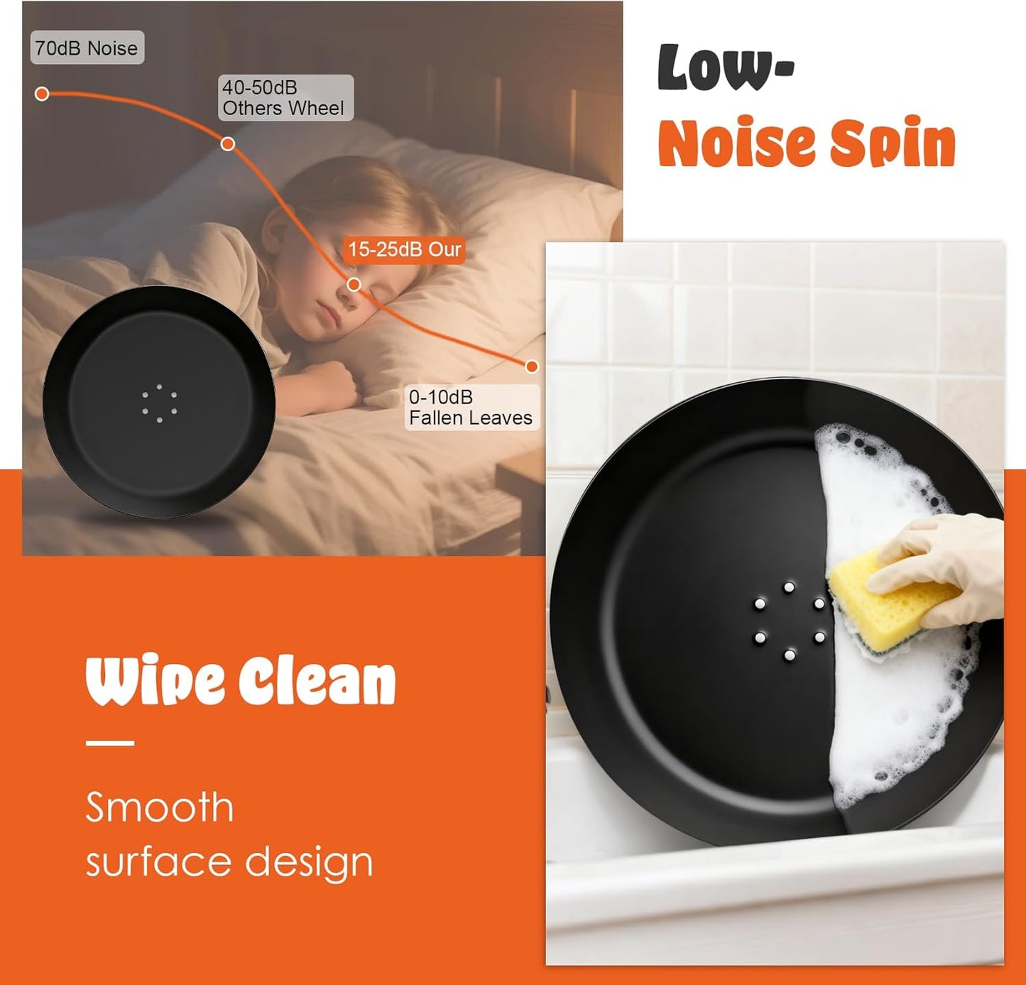 Enhanced 15" Aluminum Alloy Exercise Wheel for Chinchillas, Ultra-Quiet Noiseless Running Wheel with Wide Track for Hamsters, Hedgehogs, Squirrels and Other Small Pets, Durable Easy-Clean Design