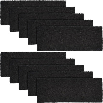 10 Pack Litter Box Carbon Filters Spare Activated Charcoal Filter for Nature's Miracle Cat Litter Box