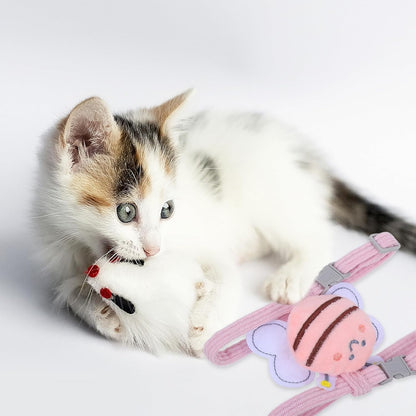 Breathable Small Dog Vest Harness for Cats and Puppies Lightweight No-Pull Pet Walking Harness with Adjustable Fit Comfortable S for Pets Easy Wear and Remove for Training and