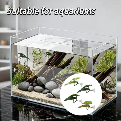 4 Pcs Betta Fish Leaf Pad, Spawning Grounds Breeding Resting Bed, Natural Habitat Pad for Beta Resting/Spawning Grounds/Aquarium Decor