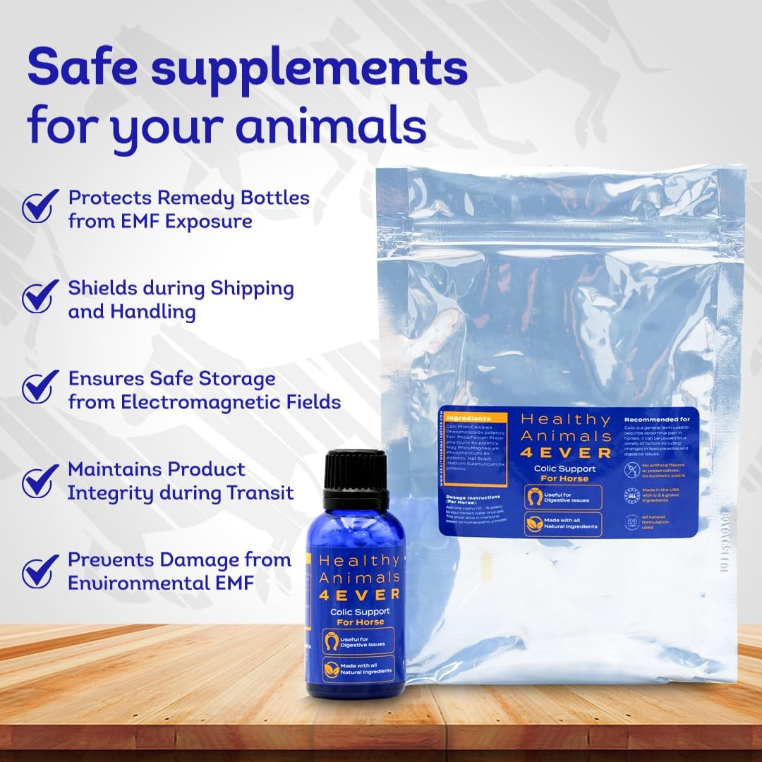 HA4E - Horse Colic Support - Reduces Abdominal Pain & Stomach Issues - Highly Effective, Natural Homeopathic Supplement - 300 Tablets