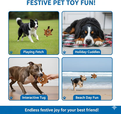 Interactive Dog Toy with Remote Control, 2025 Rechargeable Motion Activated Bouncing Pets Plush, Shaking Dog Toy with Recording & Music Modes, Washable Cover, Boredom Relief for Dogs & Cats (F)