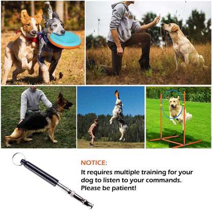 Agility Training Set for Dogs - Affordable Training Kit Dog Jump Training Obstacle Course Starter Kit Pet Outdoor Games with Tunnel, Dog Flying Disc, Weave Poles, Jump Ring, Carrying Bag