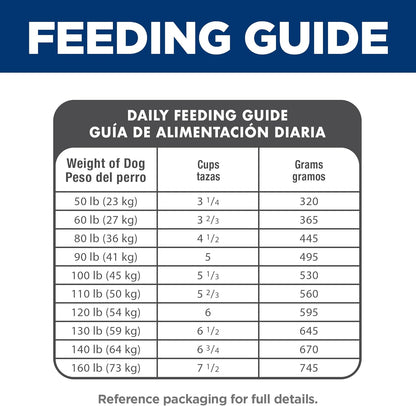 Hill's Science Diet Large Breed Adult Dry Dog Food 1-5, Quality Protein for Joint Support & Lean Muscles, Lamb & Brown Rice Recipe, 33 lb. Bag