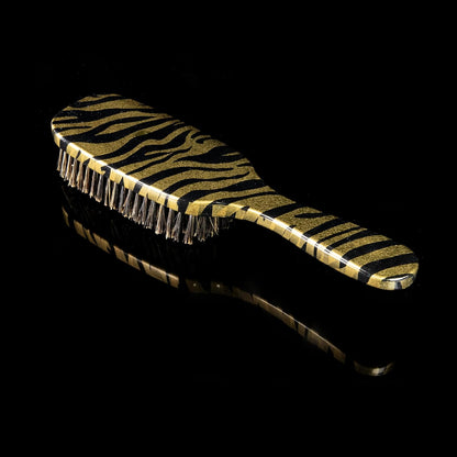 Torino Pro Wave Brush #262-7 Row Medium bristles Shower brush -100% Pure Boar Bristles - Great Workhorse for laying down your 360 Waves