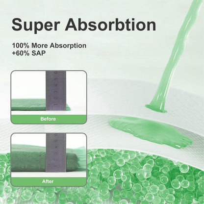 Gardner Pet Cat Pads Refill 30Counts, Extra Strength Odor Control Cat Pee Pads with Floral Fragrance for Breeze Litter System, 16.9"x11.4" Heavy-Duty Absorption for Multi-Cats