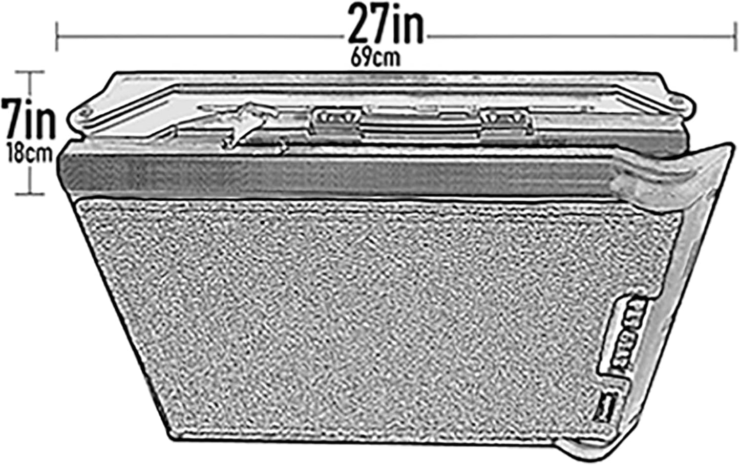 Pet Gear Tri-Fold Portable Pet Ramp for Dogs and Cats, 71" Long, Extra Wide, Holds up to 200lbs, Patented Design, Compact/Easy Fold with Safety Tether, Safety Yellow
