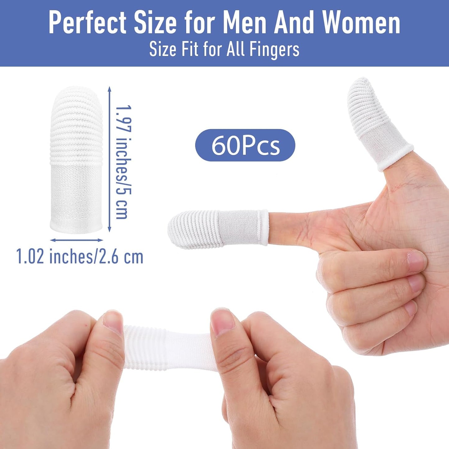 Dog Toothbrush Finger Toothbrush Set 60 PCS Soft Finger Toothbrushes for Dog Teeth Cleaning Washable Pet Dental Care Kit with Cleaning Wipes for Small Dogs Cats Puppies & Kittens at Home