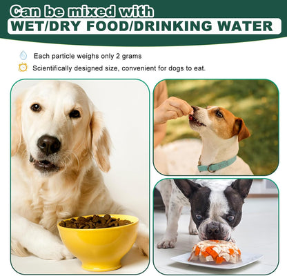 25-in-1 Dog Vitamins & Supplements Multivitamin Soft Chews Supports Skin, Coat, Heart, Joints, Digestive, Liver, Brain, Eyes & Immunity 30% Cheaper, 30% More Active Ingredients