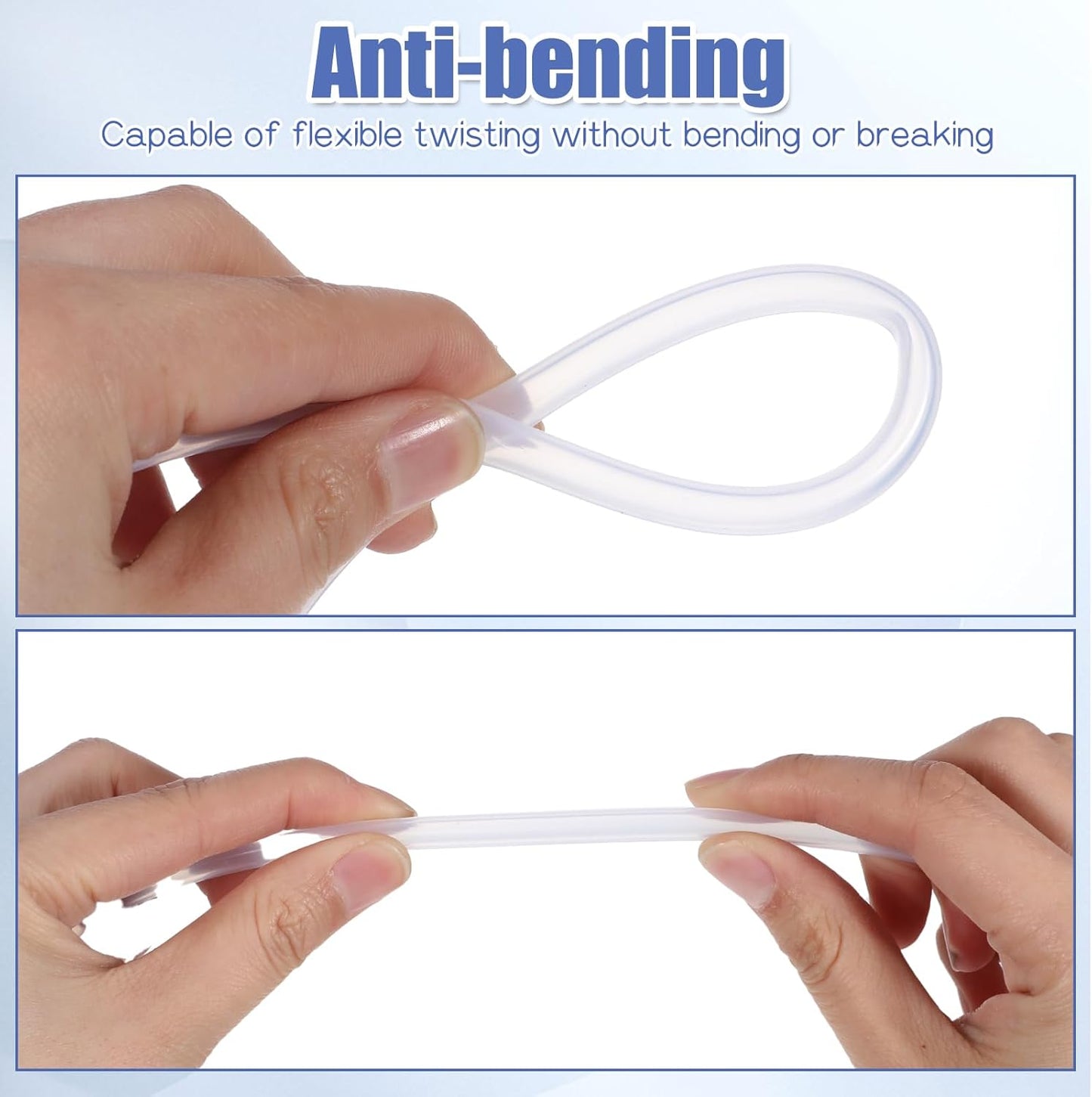 Aquarium Airline Tubing 9.8 Feet Standard 3/16" Air Hose for Fish Tank Air Pump Flexible Fish Tank Airline Tubing Aquarium Tubings Hose for Aquariums Garden Terrarium Pond