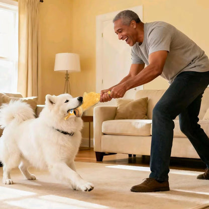 Squeaky Dog Toys, No Stuffing 5 Pack Crinkle Dog Toy for Small,Medium Large Dogs, Not for Aggressive Chewers, Indoor Outdoor Training,Dog,Donkey,Cow,Rhino,Hipo.