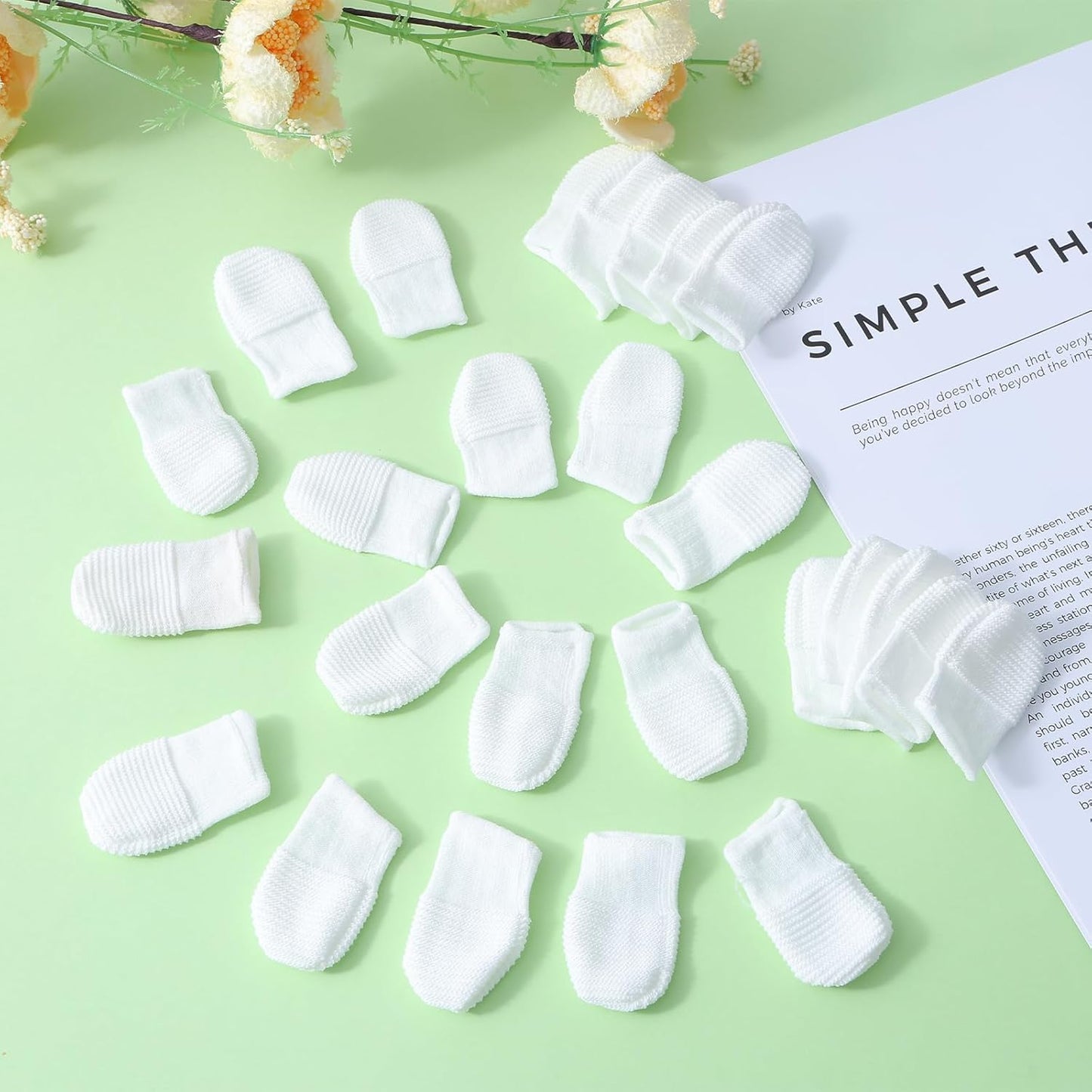 30Pcs Cat & Dog Toothbrush Finger, Soft Fabric Finger Toothbrush for Dogs Cats, Washable & Reusable Teeth Cleaning Wipes Toothbrushes Fingers Dental Wipes Gum Care Remove Stain