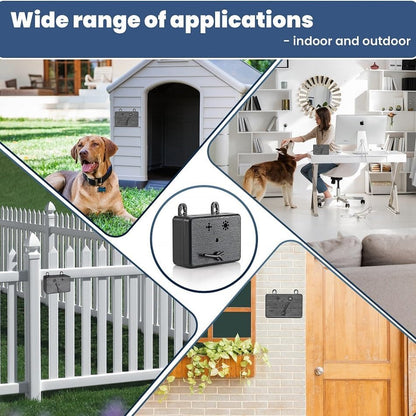 Dog Barking Control Devices,Anti Barking Device，50FT Dog Barking Control Devices，Auto Dog Barking Control Devices with 3 Modes, Bark Deterrent Neighbors Dog Silencer Outdoor and Indoor-Black