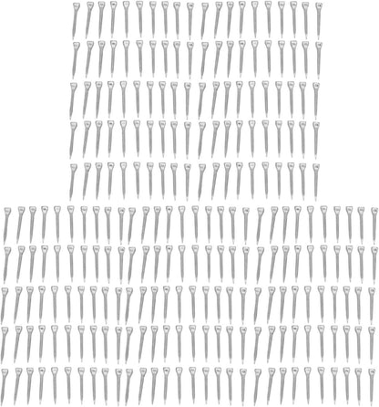 250 Pcs Horseshoe Nails High Tensile Strength Good Elasticity Accurately Crafted Steel Horse Shoe Nails for Farrier Use (FJ0RACE)